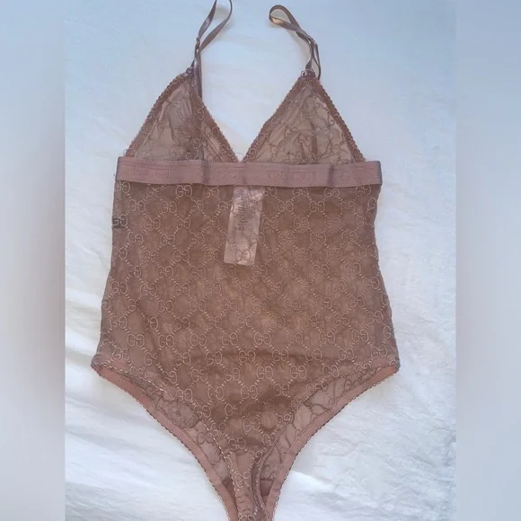 Women's Lace Bra in Brown - Picture 2 of 3